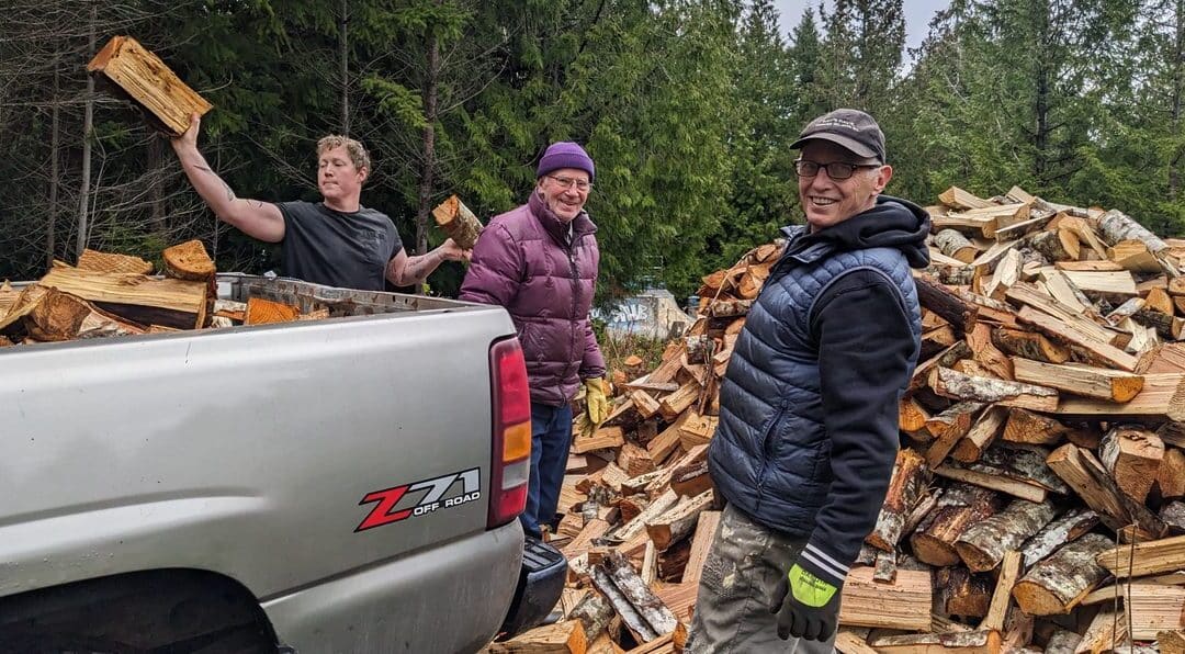 Rainbow Ridge Community Firewood Day!